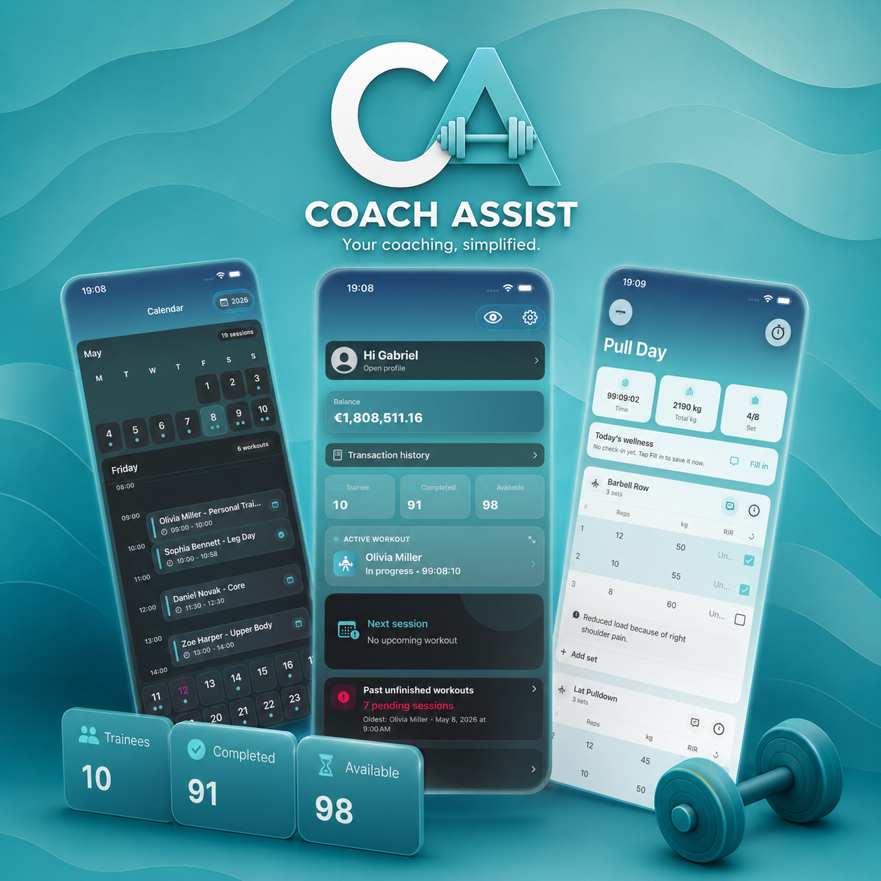 Coach Assist iOS background